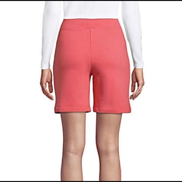 Land’s End Serious Sweats Shorts with pockets Heather Grey or Black Various - Picture 5 of 11